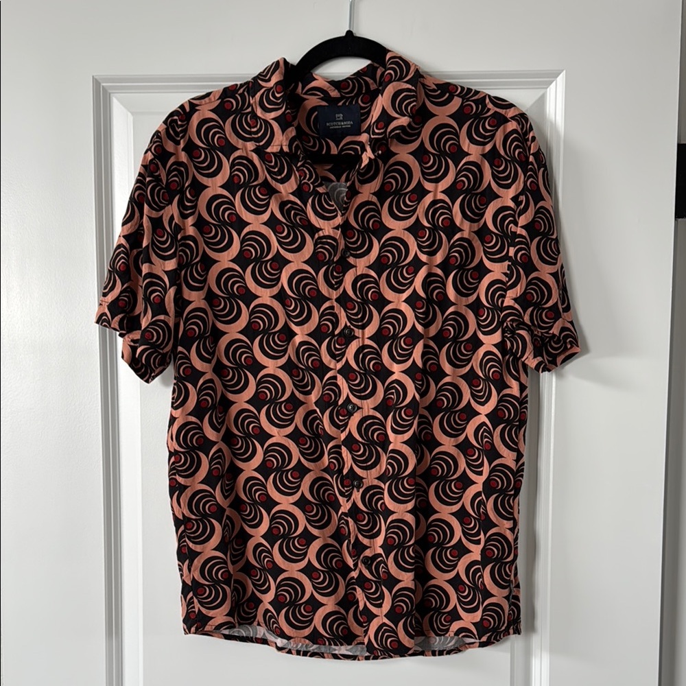 Scotch & Soda Patterned Men's Shirt